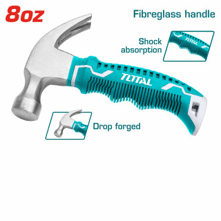 چکش میخ کش توتال مدل THTM7386D وزن 230 گرم