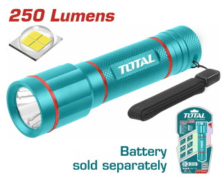 چراغ قوه 250 لومن توتال مدل TFL013AAA58