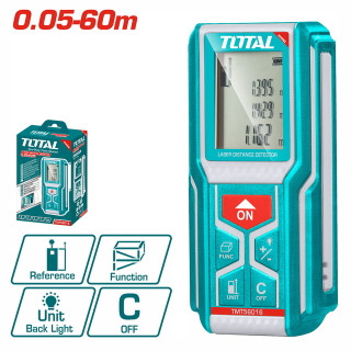 متر لیزری 60 متری توتال مدل TMT56016