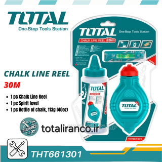 چاک لاین ۳۰ متری توتال مدل THT661301