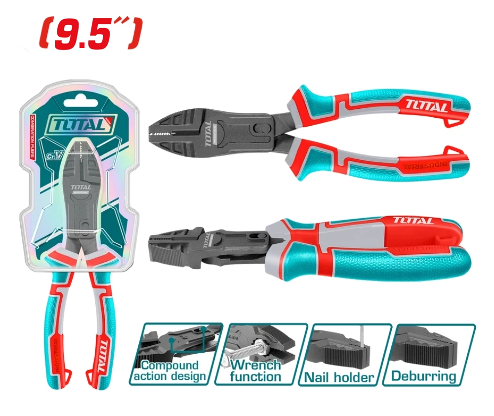 انبر دست فک متحرک 9.5 اینچ توتال مدل THTC510956